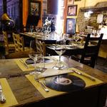 im sehr schönem Restaurant La cucina del Maestro in Parma haben wir sehr gut gegessen