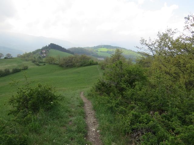 auf der Hochfläche von Monte Marino