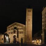 beim zurücklaufen zum Auto, laufen wir am Dom Santa Maria Assunta von Parma vorbei