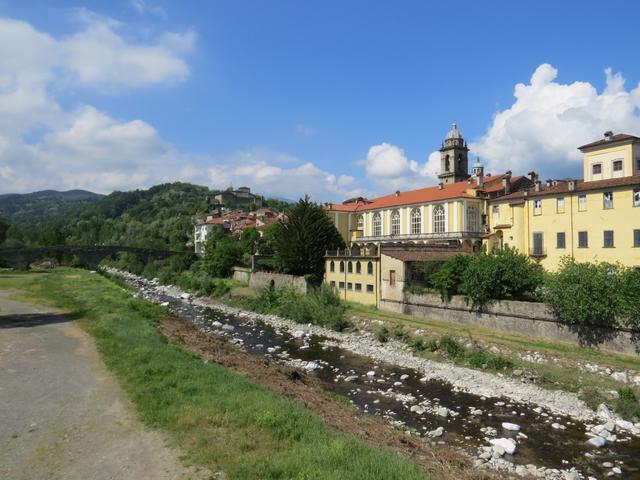 Blick auf die Altstadt von Pontremoli