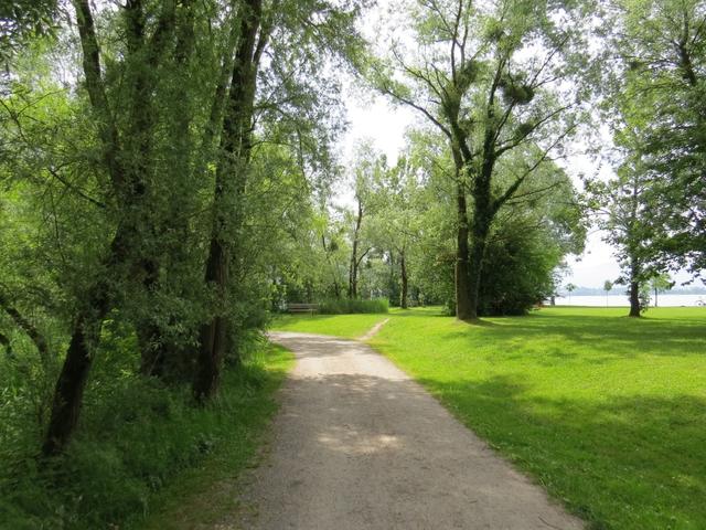 direkt am See bei der schönen Parkanlage von Lochau