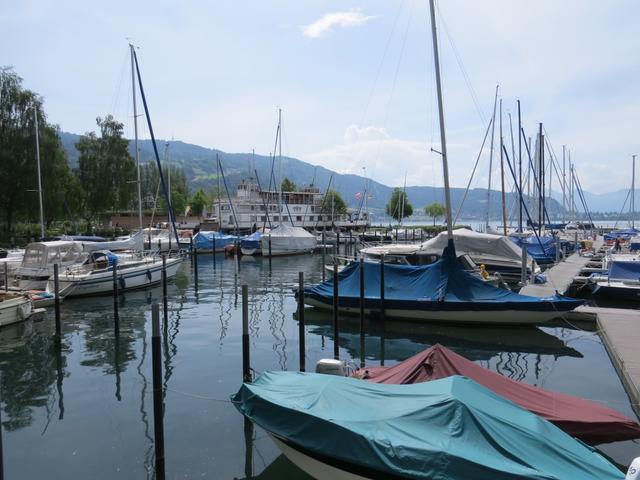 beim Hafen von Lochau