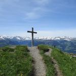 auf dem Gipfel des Gonzen 1829 m.ü.M.