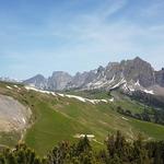 Blick zur Alvierkette. Eine der ersten Wanderung die wir durchgeführt haben