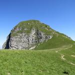 der erste Teil der Wanderung, führt uns auf den Dent de Jaman, der schon von der Haltestelle gut sichtbar ist