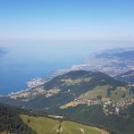 der knapp total einstündige Abstecher zum Dent de Jaman, das steht nun fest, hat sich gelohnt. Blick auf den Genfersee