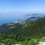 schönes Breitbildfoto mit Blick auf den Genfersee. Bei Breitbildfotos nach dem anklicken, immer noch auf Vollgrösse klicken