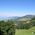 schon von hier oben ist die Aussicht auf den Genfersee traumhaft