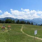 schlicht atemberaubend. Mont Blanc zeigt sich zum greifen nah. Das Trientgebiet, Dents du Midi, Grand Muveran und Le Grammont