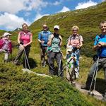 zusammen mit der Familie Fäsi und Erni, werden wir diese zwei Wandertage verbringen