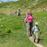 meine Maus ist von dieser Familienwanderung schon jetzt begeistert