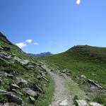 kurz vor dem geschichtsträchtigen Tomülpass