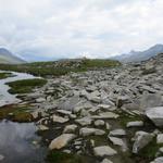 der Bergweg schwenkt zunächst kurz in Richtung Zerfreilahorn...