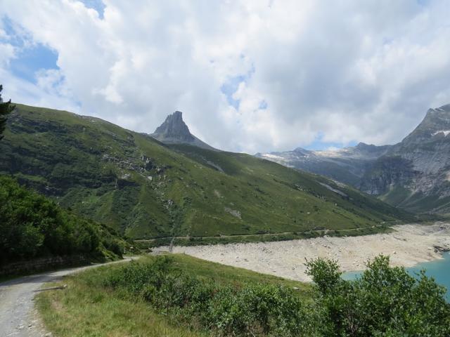 Blick zurück zum Zervreilahorn