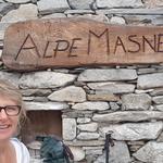 wir sind glücklich den Rifugio Alpe Masnee einigermassen trocken erreicht zu haben