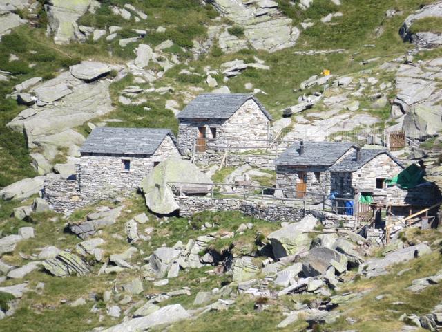 Blick zurück zum Rifugio Alpe Masnee