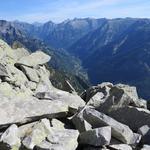 Tiefblick ins Val Verzasca