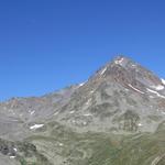 das Schwarzhorn herangezoomt. Ihn werden wir danach besuchen