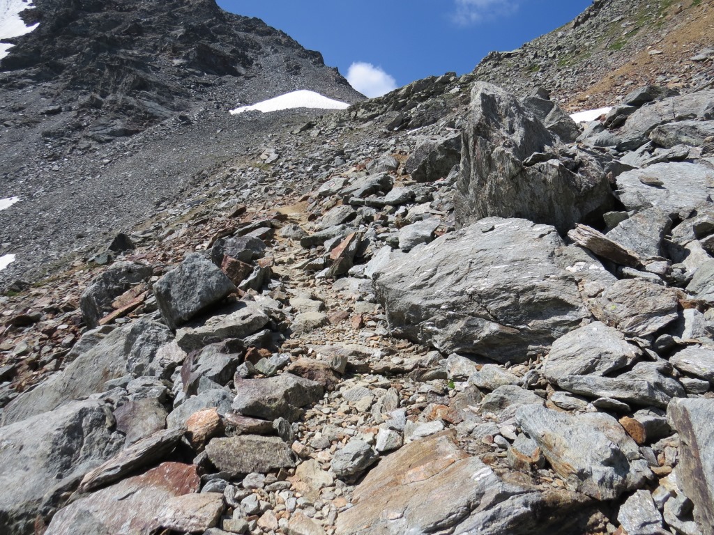 ...geht es nun Richtung Südwesten...