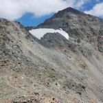 der Schwarzhorn gibt uns genau die Richtung an