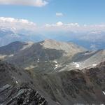 Blick zum Dreizehntenhorn und Augstbordhorn. Das war eine super schöne Bergtour das wir dort durchgeführt haben