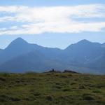 Blick über das Turtmanntal hinaus, zum Augstbordpass, und zum Schwarzhorn den wir am Vortag bestiegen haben