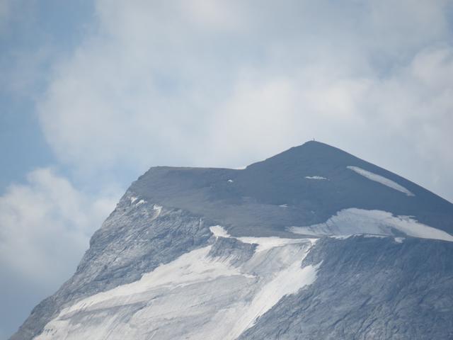 die Barrhörner herangezoomt. Was war das für eine aufregende Bergtour, als wir dort oben standen