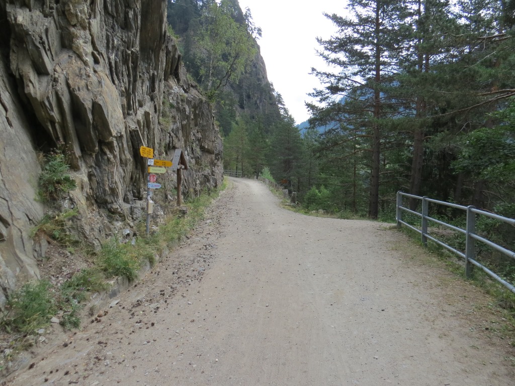 wir erreichen das Ende der Twingischlucht...