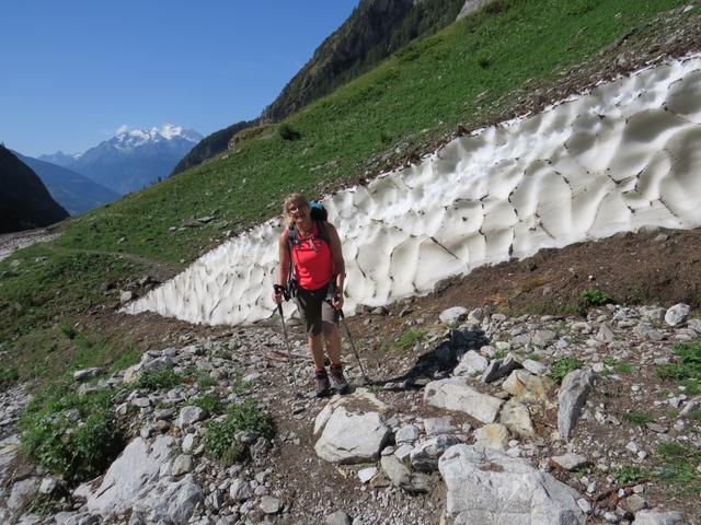 meine Maus ist schon jetzt von dieser Bergwanderung begeistert