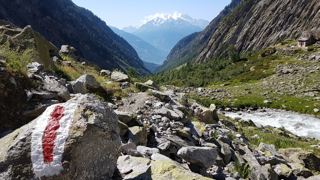 Blick talauswärts