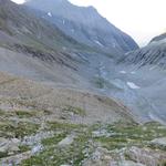 erstes Ziel ist die Mäanderlandschaft des Baltschiederbach