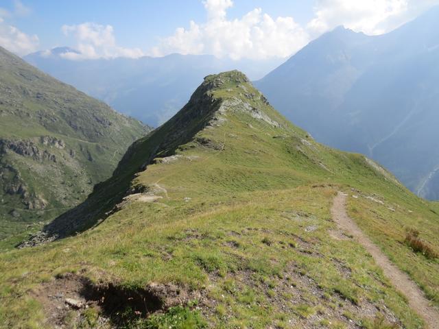 ... um den Aussichtspunkt Tête du Tronc einen Besuch abzustatten