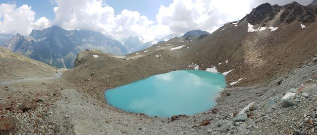 wir schliessen diese schöne Erkundungsrunde mit dem nochmaligem Besuch des Gletschersee ab