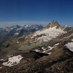 wir sehen zwar keine Sterne (Mont de l'Etoile) aber dieses unglaubliche Panorama