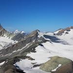 Aiguilles Rouges d'Arolla, Le Pleureur, La Sâle und Glacier de la Vouasson