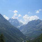 der traumhafte Ausblick zum Mont Collon darf uns aber nicht ablenken