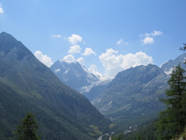 der traumhafte Ausblick zum Mont Collon darf uns aber nicht ablenken