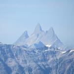 wir erkennen sogar die Aiguilles Rouges d'Arolla. Dort waren wir am Vortag