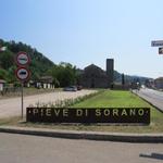 kurz vor Filattiera liegt die schöne romanische Kirche Santo Stefano di Sorano