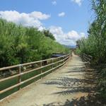 der Weg ist sehr gut erbaut worden