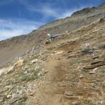 wir erreichen die Monte Leone Hütte 2848 m.ü.M.