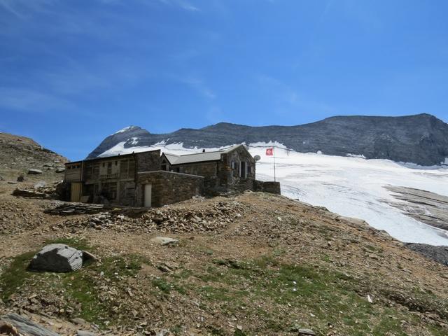 Blick zurück zur Monte Leone Hütte