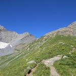 schön zu erkennen der Col de Susanfe