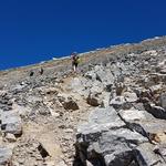 der nicht markierte Bergpfad ist beileibe keine Klettertour, sondern eher eine Art Extremwandern für Standfeste