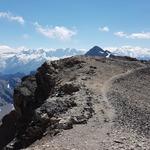 wir erreichen den Col des Paresseux 3056 m.ü.M.