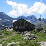 schlussendlich erreichen wir die Cabane de Susanfe 2101 m.ü.M.