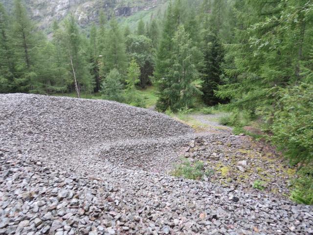 alles der Salanfe entlang, führt uns der Bergweg zum kleinen Parkplatz 1395 m.ü.M. wo unser Auto steht