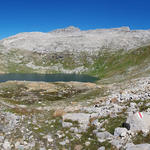 schönes Breitbildfoto mit Blick Richtung Geisspfadsee