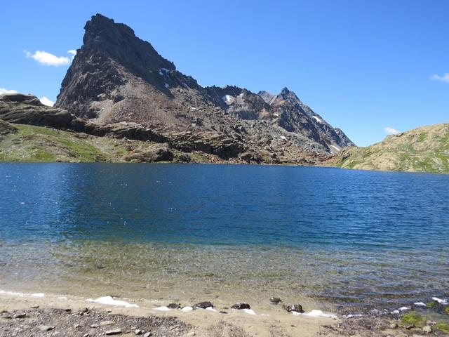 der Geisspfadsee ohne Zweifel einer der schönsten Seen im Wallis, wenn nicht der ganzen Schweiz