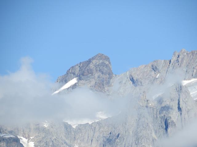 der Eiger von der Walliser Seite aus gesehen